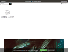 Tablet Screenshot of cottoncandies.nl